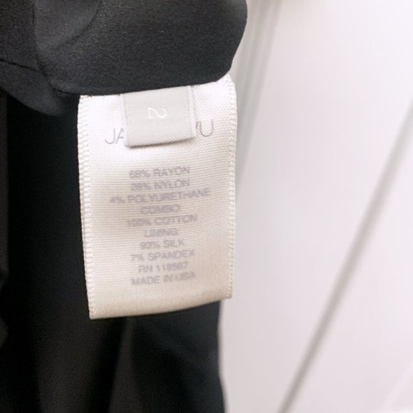 Jason Wu Contrast Collar Ponte Dress - Picture 11 of 12